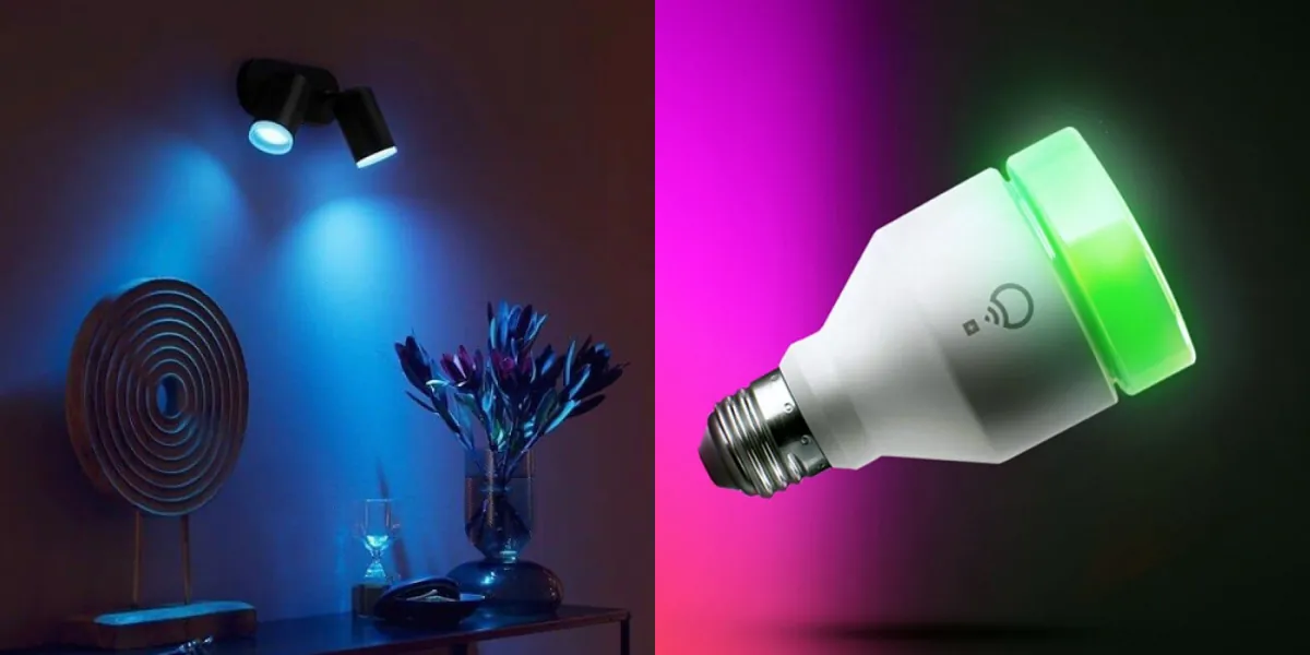 Philips Hue smarta lampor och LIFX ljus