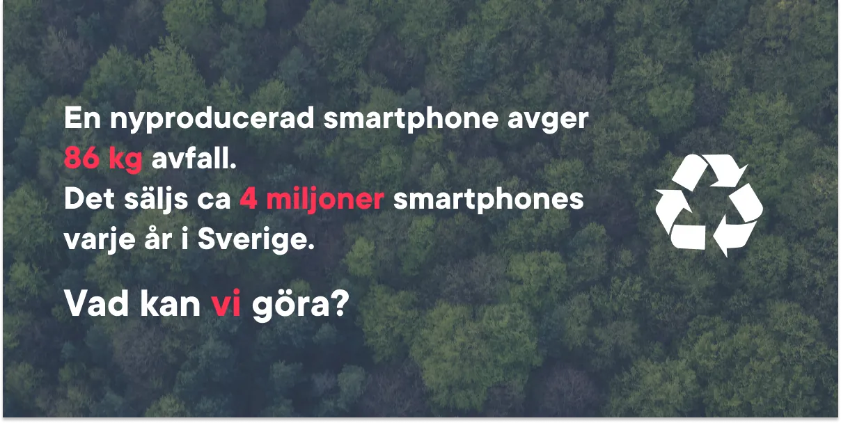 Smartphones och annan teknik - hur påverkar de miljön?