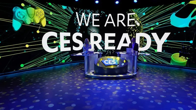 CES 2021 - mässa för konsumentelektronik stor bild.