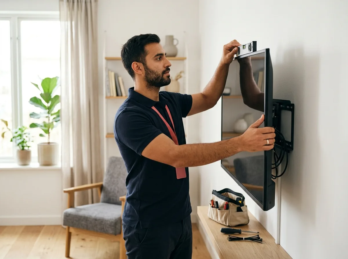 TechBuddy-tekniker hjälper till med chromecast