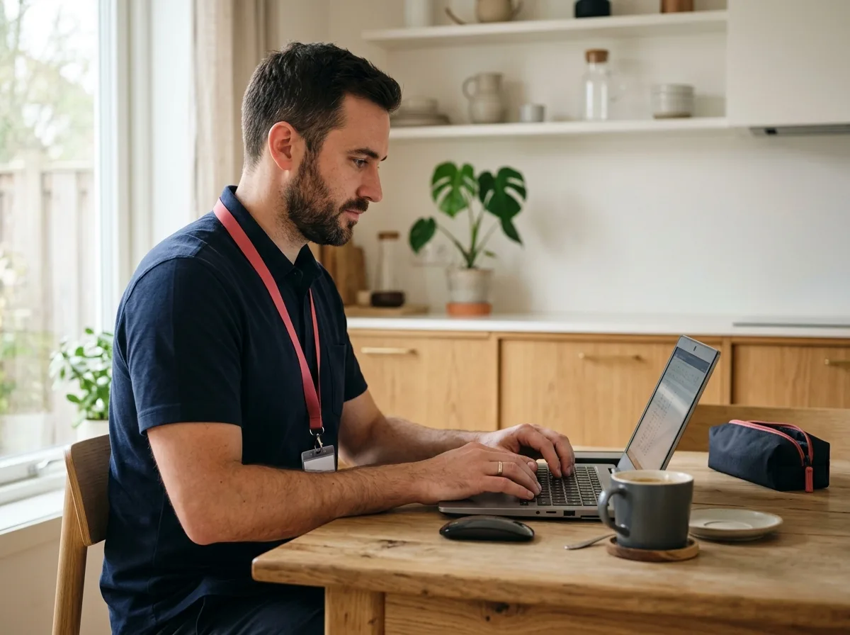 TechBuddy-tekniker hjälper till med hp